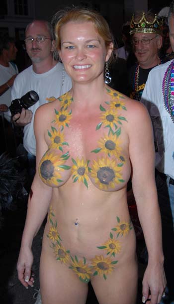 Body Painting 2006 photo - Duval Street, Key West